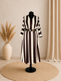 Elegantiška moteriška suknelė Stripe
