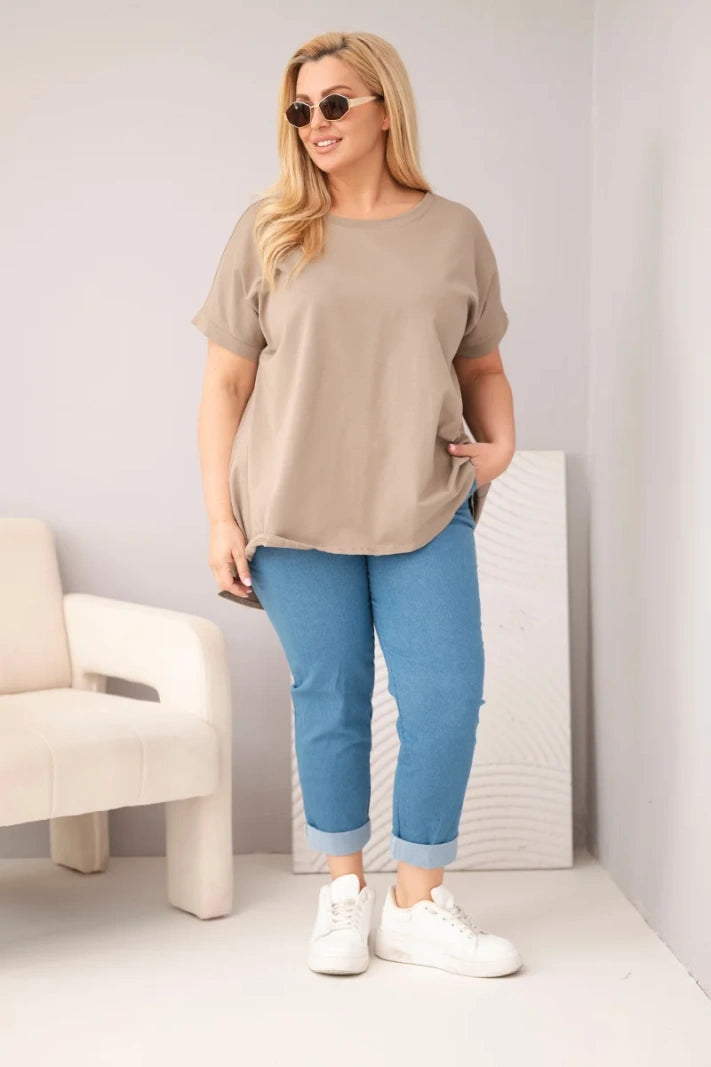 Moteriška oversize palaidinė Stella iš priekio