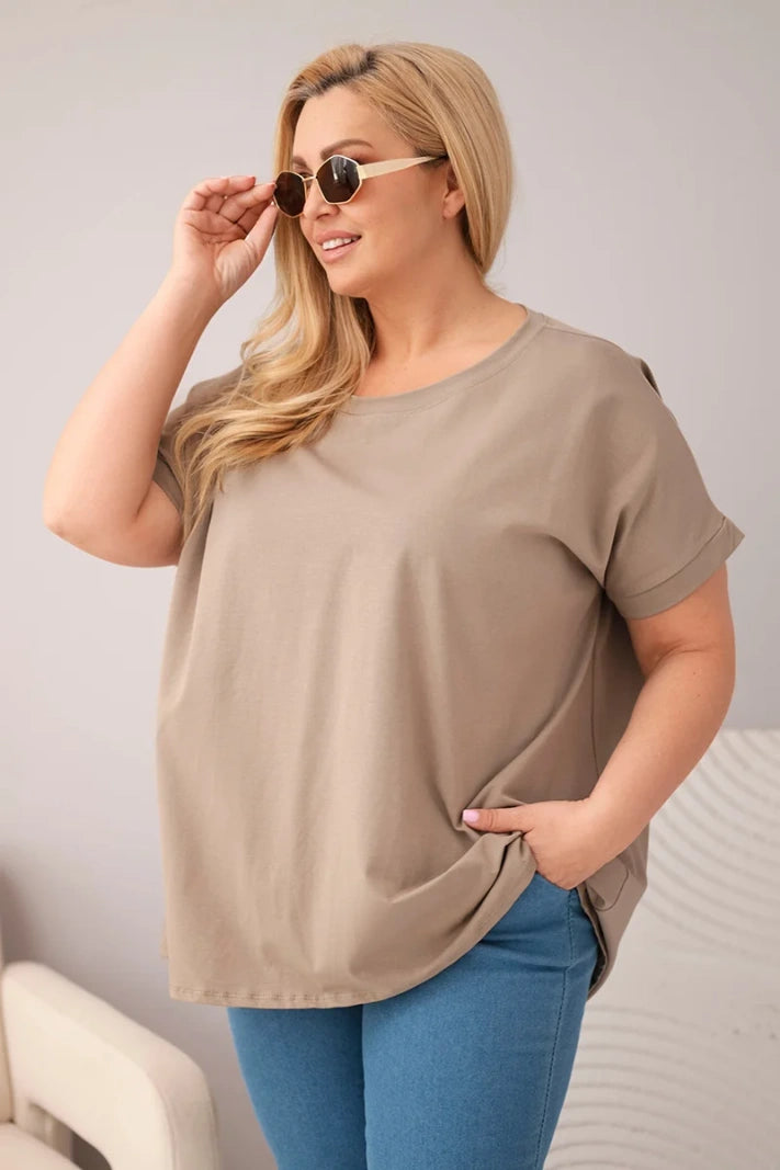 Moteriška oversize palaidinė Stella iš priekio
